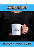 MİNECRAFT KUPA BARDAK - KAHVE BARDAĞI - KİŞİYE ÖZEL KUPA BARDAK - MUG thumbnail 2