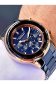 Navimarine Lacivert Renk Fonksiyonlu Çelik Kordon Erkek Kol Saati Bileklik Hediyeli thumbnail 1