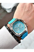 Reward Mavi Renk Kare Model Fonksiyonlu Silikon Spor Erkek Kol Saati + BİLEKLİK thumbnail 3