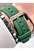 Reward Yeşil Renk Kare Spor Fonksiyonlar Aktif Erkek Kol Saati + BİLEKLİK thumbnail 4