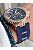 Navimarine Lacivert Renk Fonksiyonlu Mekanizma Erkek Kol Saati + BİLEKLİK HEDİYELİ thumbnail 4