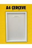 Yapışkanlı Sök Tak A4 Çerçeve - 20x30cm A4 Boyutunda Kaliteli Şık Dekoratif Duvar Çerçevesi thumbnail 1