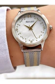 Ferrucci Silver Gold Hasır Metal Kadın Kol Saati thumbnail 2