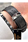 Reward Siyah Renk Deri Kordon Çelik Kasa Fonksiyonlu Erkek Kol Saati + BİLEKLİK thumbnail 4