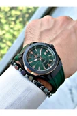 Reward Yeşil Renk Çelik Kasa  Mekanizma Lüx Erkek Kol Saati + BİLEKLİK thumbnail 2
