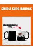SİHİRLİ SİYAH KUPA BARDAK - MUG - KAHVE BARDAĞI - KİŞİYE ÖZEL KUPA BARDAK thumbnail 1