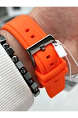 Chaperone Turuncu Renk Spor Silikon Fonksiyonlar Aktif Garantili Erkek Kol Saati + BİLEKLİK By REWARD thumbnail 5