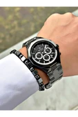 Reward Siyah Renk Spor Model Fonksiyonlar Aktif Erkek Kol Saati + Bileklik Hediyeli thumbnail 2