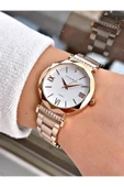 Navimarine Rosegold Renk Çelik Kordon Kadın Kol Saati Bileklik Hediyeli thumbnail 2
