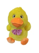 Papyonlu Ördek Peluş 35 Cm (Sarı) thumbnail 1