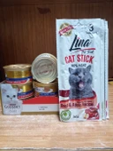 GOURMET GOLD KIYILMIŞ KEDİ KONSERVE 85 GR 5 ADET+2 PAKET(6 ADET) SIĞIR-ELMALI TAHILSIZ  ÖDÜL STİCK thumbnail 1