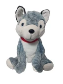 Peluş Husky Köpek 60 Cm thumbnail 1