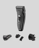 Şarjlı Kablosuz Tıraş Makinesi Çift Başlık Kuru Tıraş Ergonomik Taşınabilir thumbnail 2