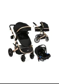 Yoyko Capsule Egg Travel Sistem Bebek Arabası Siyah Rose thumbnail 1