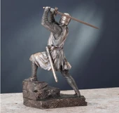 Veronese Design Haçlı Tapınak Şövalyesi Heykeli thumbnail 4