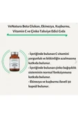 VeNatura Beta Glukan, Ekinezya, Kuşburnu, Vitamin C, Çinko 30 Kapsül 3 Adet thumbnail 2