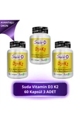 Suda Vitamin D3+K2 Vitamini 60  Kapsül 3 Adet thumbnail 1