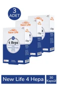 New Life 4 Hepa 30 Yumuşak Kapsül 3 Adet thumbnail 1
