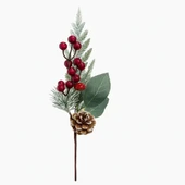 Dekoratif Kozalaklı Yapay Kokina thumbnail 2