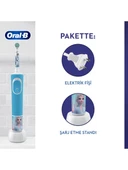 Oral-B D100 Vitality Frozen Özel Seri Çocuklar İçin Şarj Edilebilir Diş Fırçası thumbnail 2