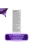 Suda Vitamin Multimen Multivitamin 60 Kapsül 3 Adet thumbnail 2