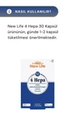 New Life 4 Hepa 30 Yumuşak Kapsül 3 Adet thumbnail 4