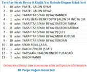 4 Yaş Taraftar Siyah Beyaz 8 Kişilik Doğum Günü Seti thumbnail 2