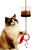 Mamaçek Kedi Maması Dağıtıcı Oyuncak - Akıllı Eğlence ve Ödül Bir Arada thumbnail 1