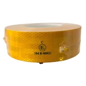 TÜVTÜRK Onaylı 3’lü Reflektif Şerit Seti – Sarı + Beyaz + Kırmızı (Toplam 3 Metre) thumbnail 5