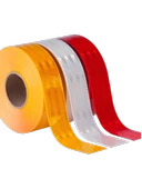 TÜVTÜRK Onaylı 3’lü Reflektif Şerit Seti – Sarı + Beyaz + Kırmızı (Toplam 3 Metre) thumbnail 2