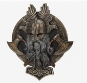 Veronese Design Viking Duvara Asmalı Valhalla Heykeli thumbnail 3