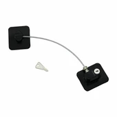 Siyah Plaka Halatlı Emniyet Kilidi thumbnail 3