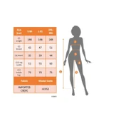 Lucky Life Kadın Tek Omuzdan Açık Balıkçı Yaka Taş Detaylı Uzun Ithal Krep Tulum thumbnail 4