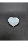 gemsartdeco SELENİT KALP PALMSTONE DOĞALTAŞ thumbnail 1
