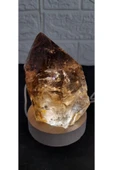 gemsartdeco Dumanlı kuvars doğal taş lamba radyasyonsavar thumbnail 7