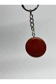 gemsartdeco JASPER DOĞALTAŞ ANAHTARLIK CHARM DAİRE thumbnail 1