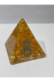 gemsartdeco SİTRİN BOLLUK BEREKET EL SEMBOLLÜ ORGONİT thumbnail 3