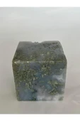 gemsartdeco MOSS AGAT DOĞALTAŞ KÜP 5CM thumbnail 2