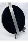 gemsartdeco OBSİDYEN AYNA 20 CM thumbnail 5