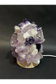 gemsartdeco AMETİST DOĞALTAŞ LAMBA thumbnail 3