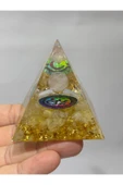 gemsartdeco SİTRİN BOLLUK BEREKET OM SEMBOLLÜ ORGONİT thumbnail 6