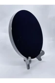 gemsartdeco OBSİDYEN AYNA 20 CM thumbnail 1