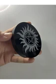 gemsartdeco OBSİDYEN AYNA PENTAGRAM SEMBOLLÜ thumbnail 3