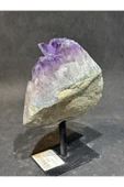 gemsartdeco BREZİLYA AMETİST DOĞALTAŞ SİYAH DEMİR STANTLI thumbnail 4