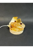gemsartdeco SİTRİN DOĞALTAŞ LAMBA thumbnail 3