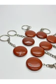 gemsartdeco JASPER DOĞALTAŞ ANAHTARLIK CHARM DAİRE thumbnail 2