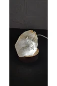 gemsartdeco Kristal kuvars Doğaltaş huzur lambası thumbnail 2