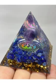 gemsartdeco LAPİS LAZULİ 3. GÖZ AKTİVASYON ORGONİTİ thumbnail 1