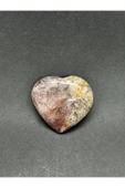 gemsartdeco PİNK AMETİST KALP PALMSTONE DOĞALTAŞ thumbnail 1