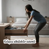 Frenli Teleskopik Çekmece Rayı Bilyalı Dolap Çekmecesi Ray Metal En 4.3 cm Uzunluk 40 cm(1 Çift ) thumbnail 4